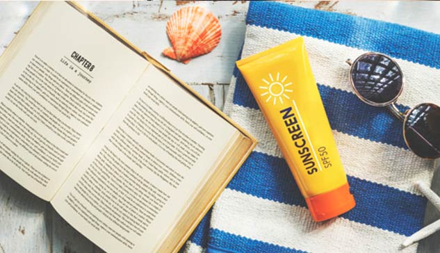 sunscreen in summers