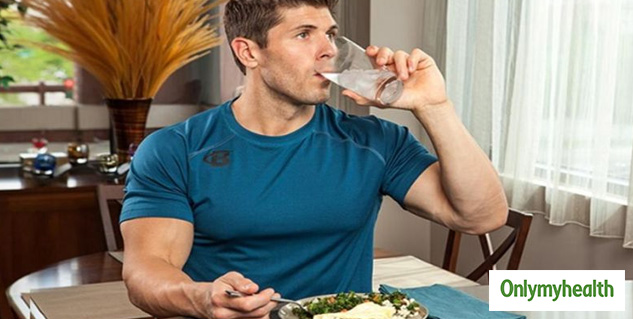 avoid water with food