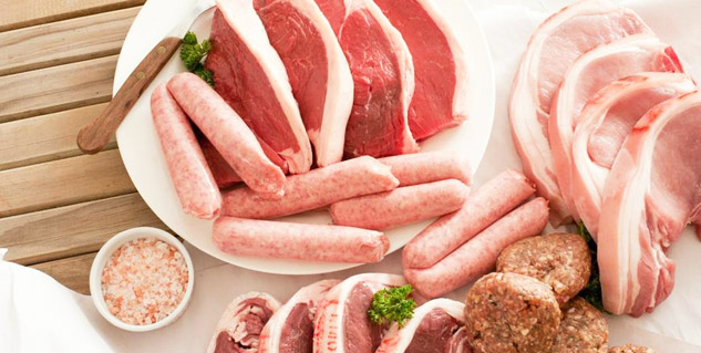 red meat is not good for skin