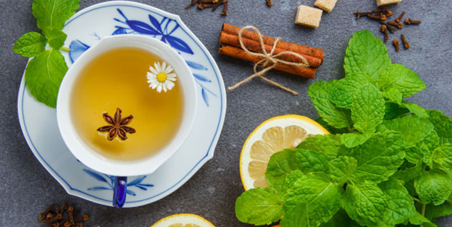 benefits of cinnamon and mint drink