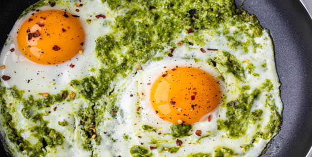 pesto egg recipe
