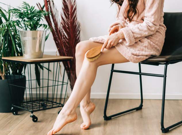 dry brushing technique