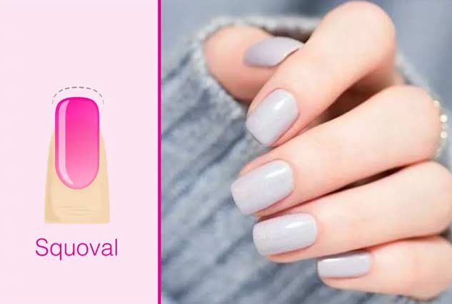 Colorful Bright Manicure Different Nail Shape Sharp Oval Square Nail Stock  Photo by ©marigo 251054988