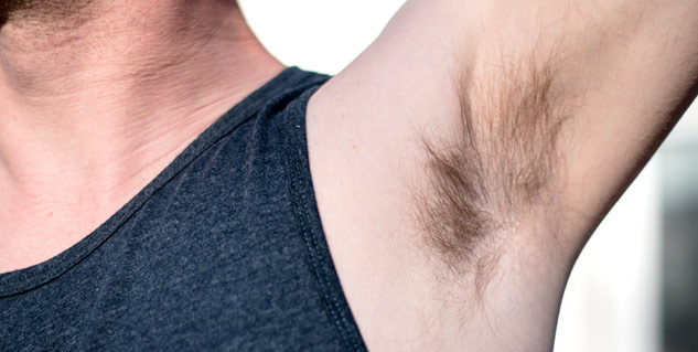 underarms hair