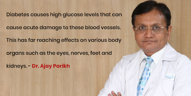 Does diabetes affect other organs