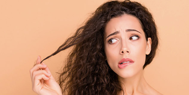 hair dryness