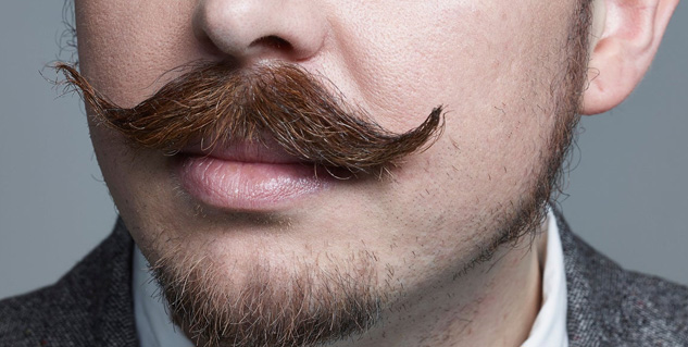 clean mustache