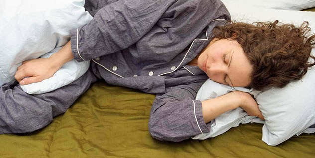 sleeping lady