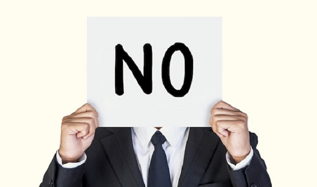 saying no 