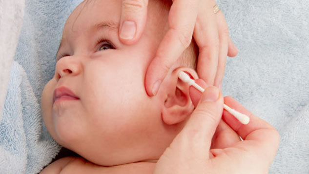 cleaning ear