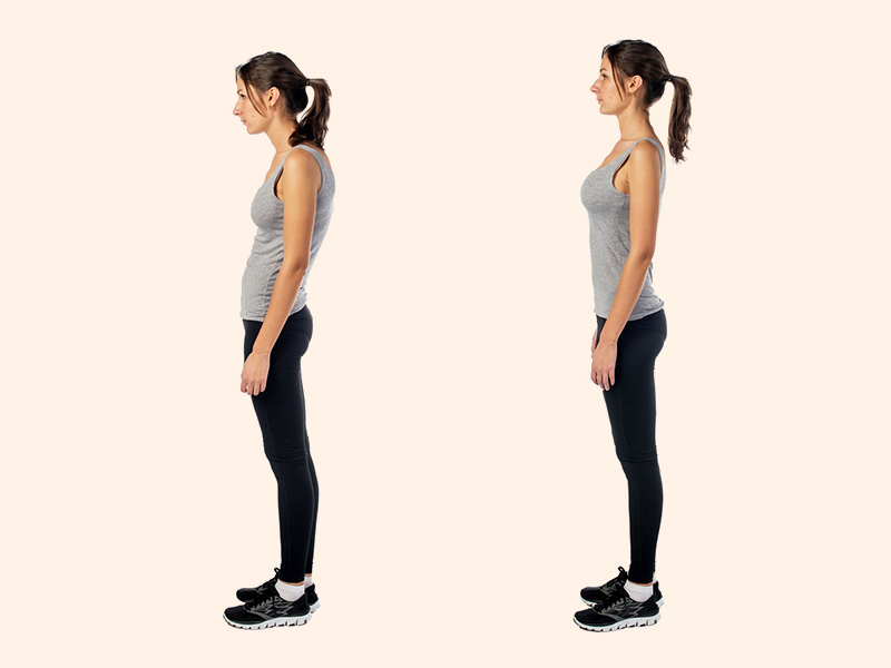 Improve posture for a flat tummy - Times of India