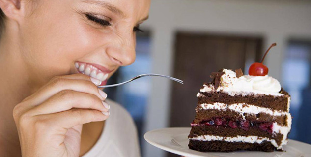 eating sweet