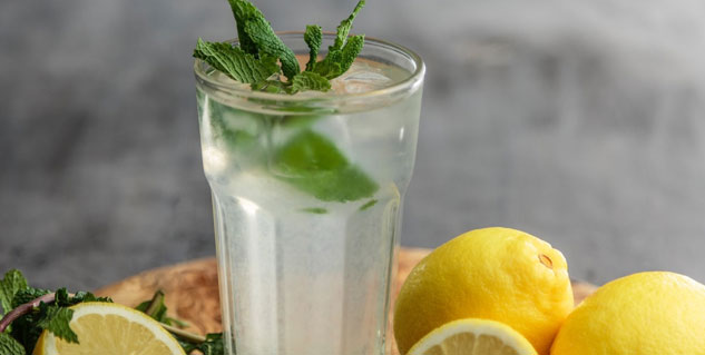 lemon water
