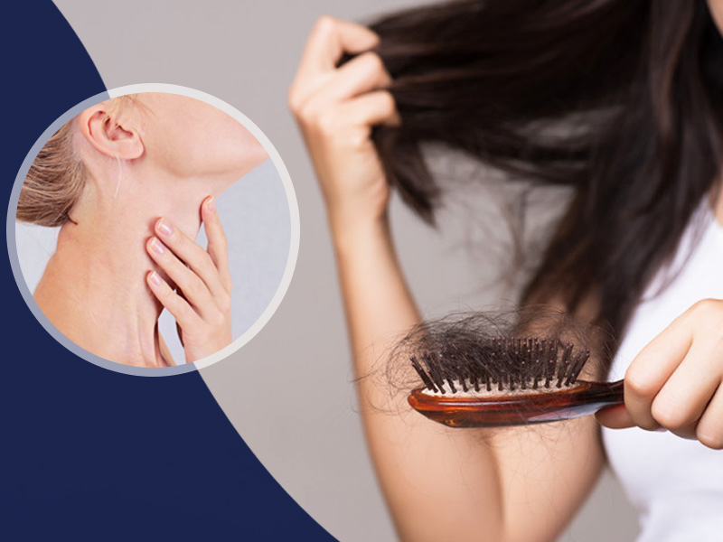 5 Ways To Stop Hair Fall Due To Thyroid Symptoms Causes in Hindi | कहीं  थायरॉइड के कारण तो नहीं झड़ रहे आपके बाल? जानें इसके लक्षण और बचाव के उपाय