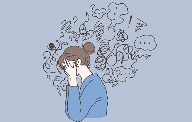 stress in hindi 