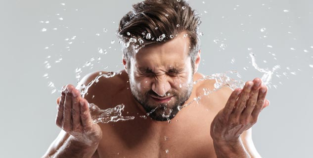 Removing dust from eyes