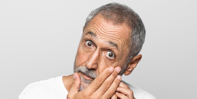 Removing dust from eyes