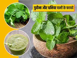 पुदीना और धनिया का पानी पीने से दूर होती हैं ये 5 समस्याएं, जानें सेवन के 3 तरीके