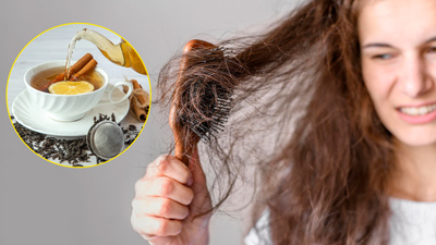 बहुत ज्यादा झड़ रहे हैं बाल, तो पिएं ये हर्बल चाय 