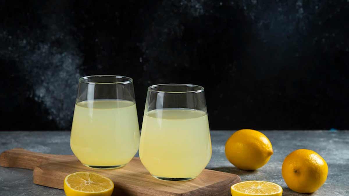 lemon juice in hindi