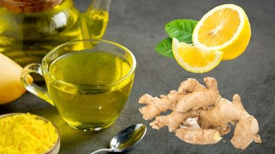 हल्दी, नींबू और अदरक का पानी पीने से मिल सकते हैं ये 5 फायदे