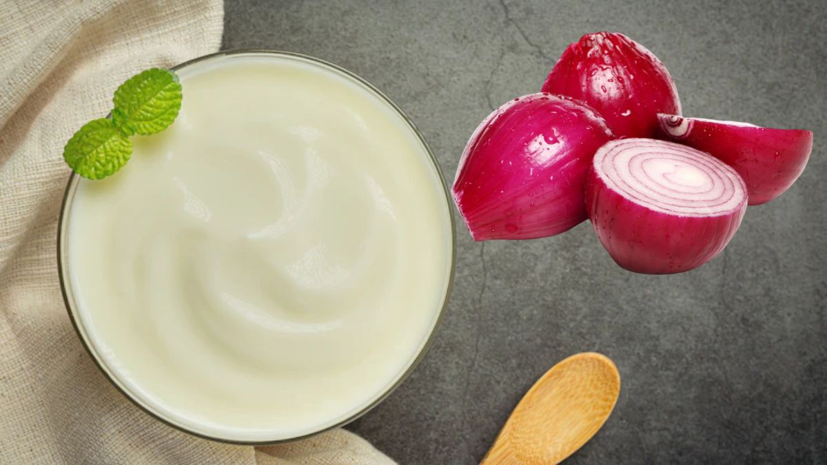 Curd With Onion Benefits