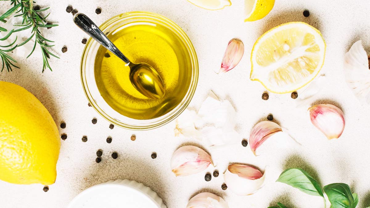 benefits of olive oil & lemon