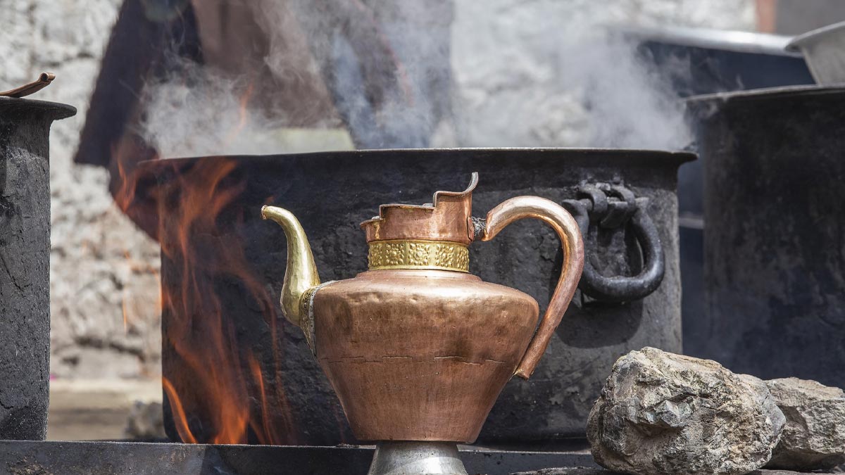 cooper utensil in winter in hindi