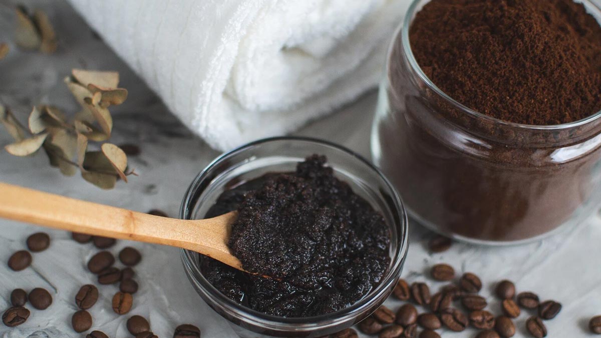 coffee powder for hair care