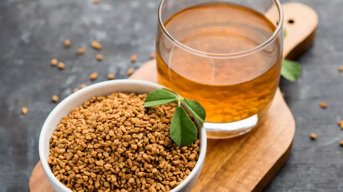 methi water for face