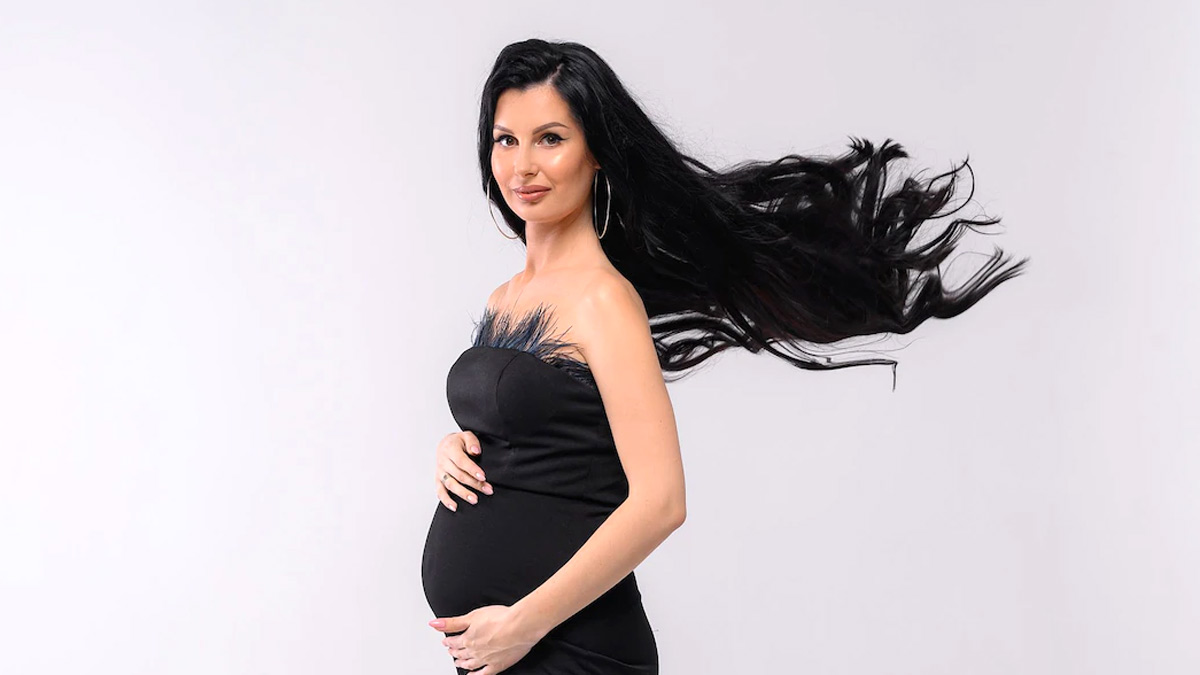 pregnancy hair growth in hindi