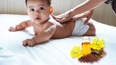 क्या सरसों के तेल से बच्चों की मालिश करना सही है?