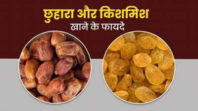 छुहारा और किशमिश एक साथ खाने से आपको मिलेंगे ये 6 जबरदस्त फायदे, जानें तरीका
