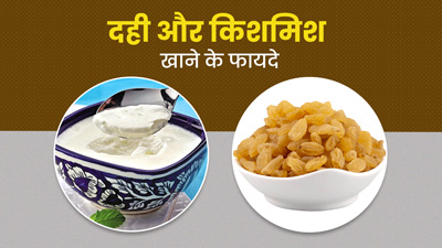 एक साथ मिलाकर खाएं दही और किशमिश, सेहत को मिलेंगे ये 5 फायदे