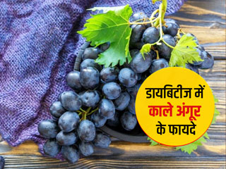 काले अंगूर के फायदे: डायबिटीज में काले अंगूर खाना है फायदेमंद, जानें इसके 5 कारण