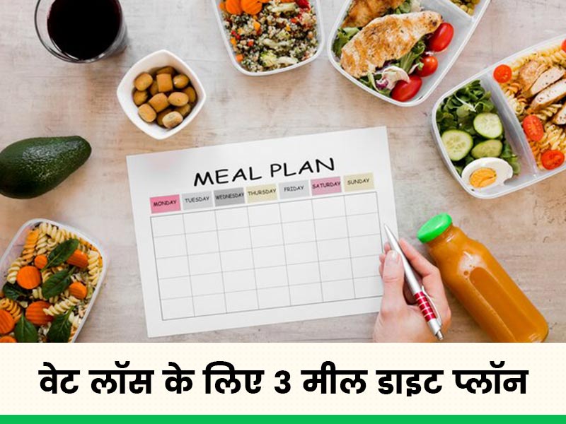 दिन में 3 बार खाना खाकर भी घटा सकते हैं अपना वजन, जानें ये खास डाइट प्लान 