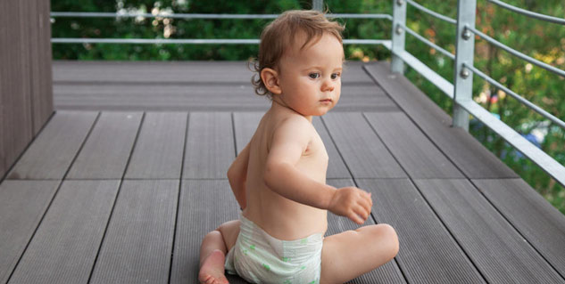 baby and balcony