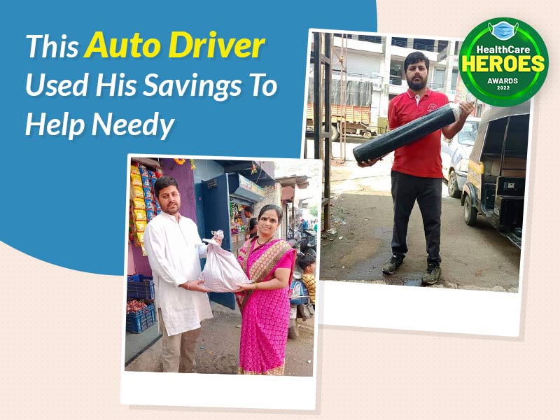 Healthcare Heroes Awards 2022: Pune Auto Driver Akshay Kothawale Used His Wedding Savings To Feed Needy During