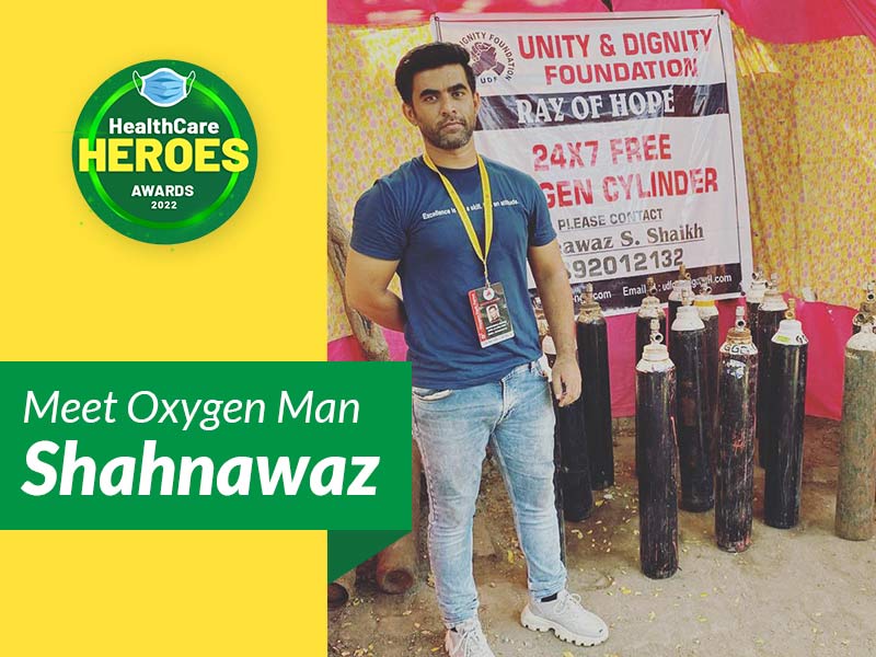 Healthcare Heroes Awards 2022: Mumbai's Shahnawaz Sheikh Helped 8,000+ With Oxygen, Sold His SUV