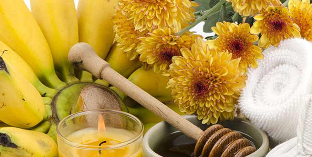 banana honey hair mask