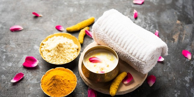 turmeric face pack