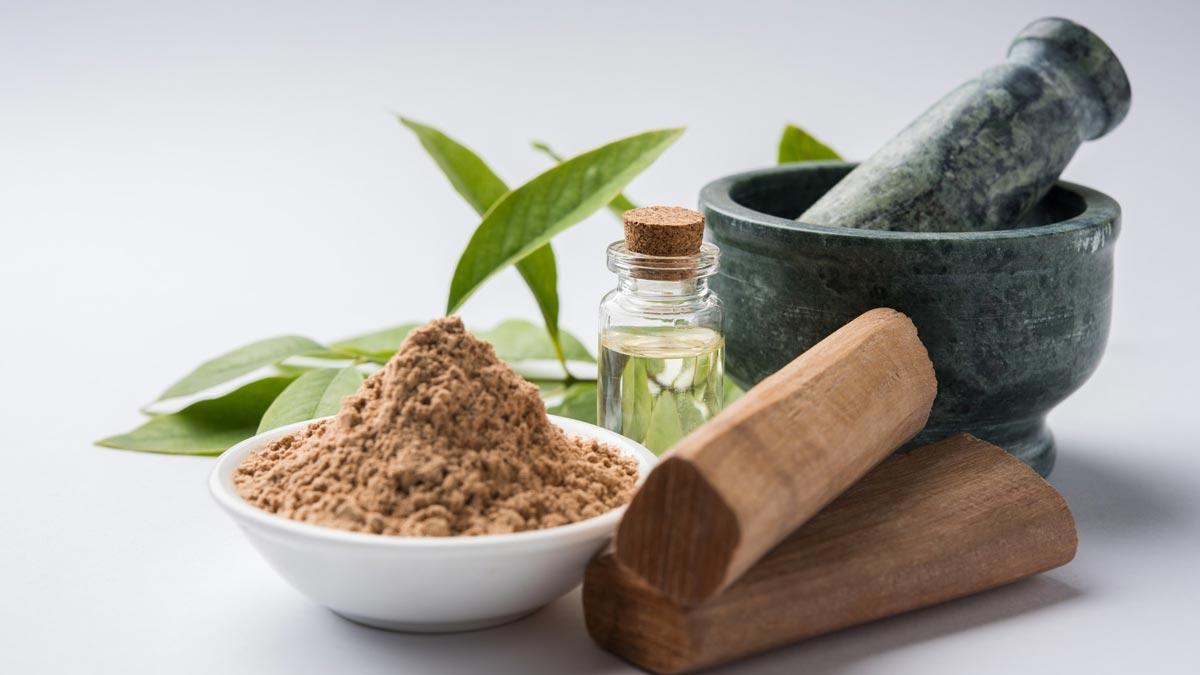 Tanning and sandalwood