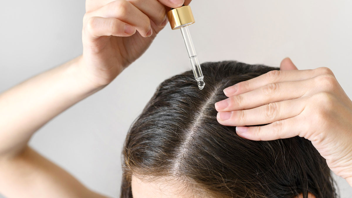 serum after hair wash