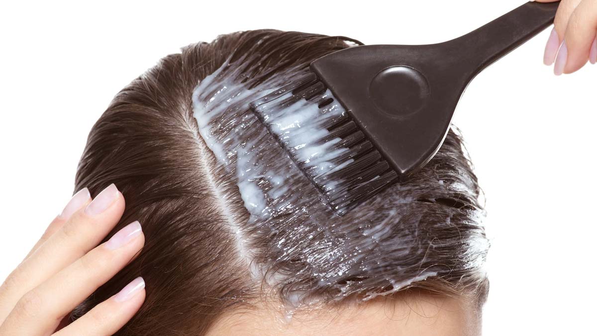 hibiscus flower hair mask