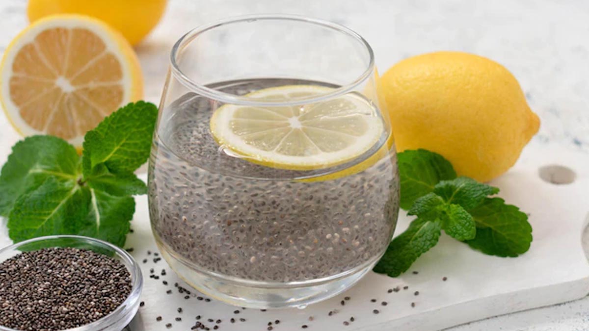 benefits of warm water with lemon and chia seeds