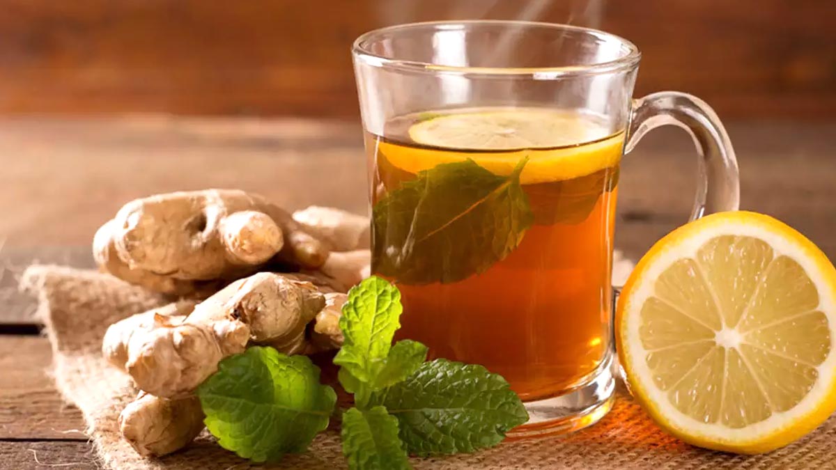 ginger tea for cough