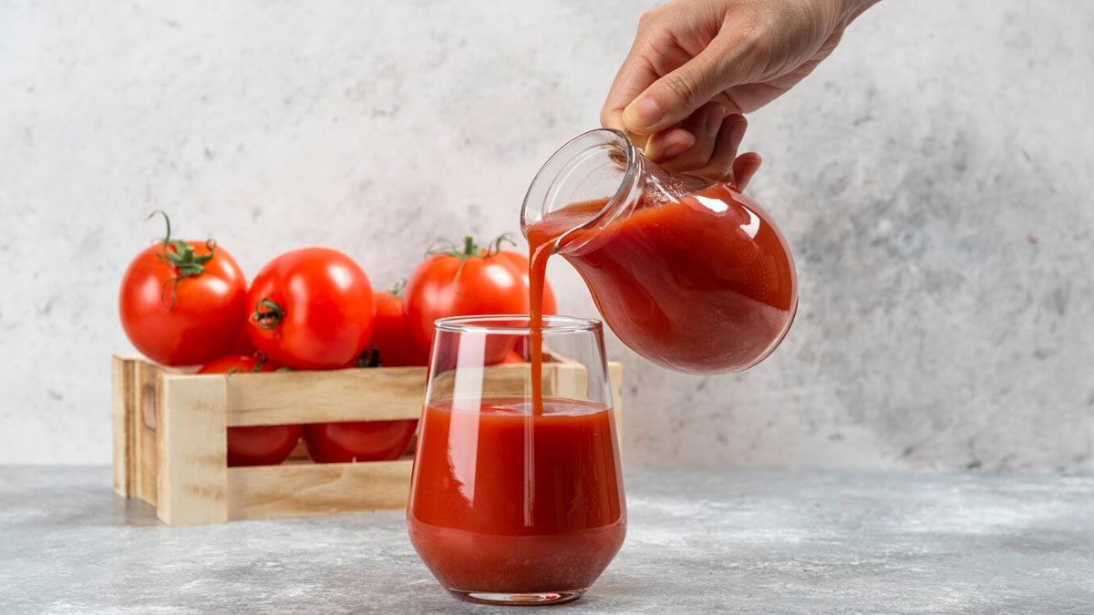 Best time to shop drink tomato juice