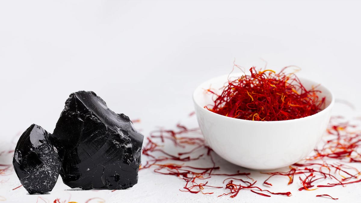 shilajit and saffron health benefits
