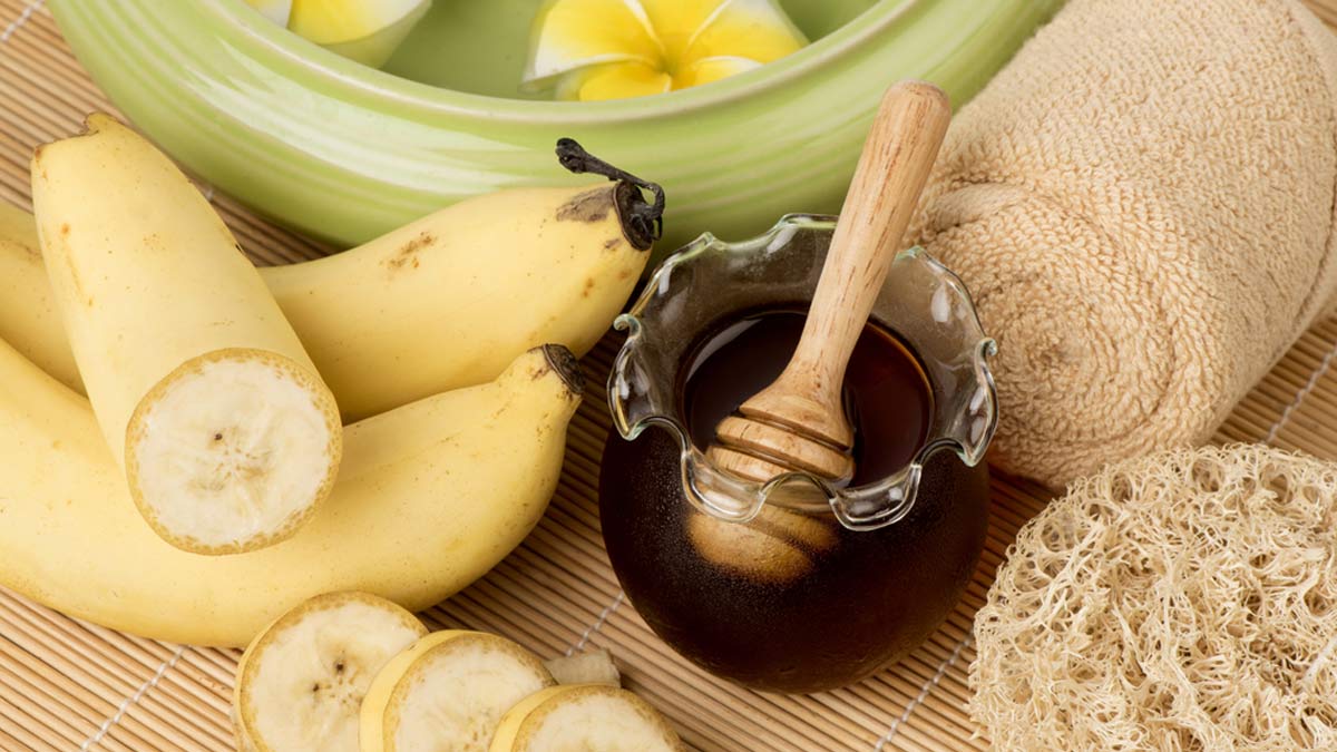 banana facial at home