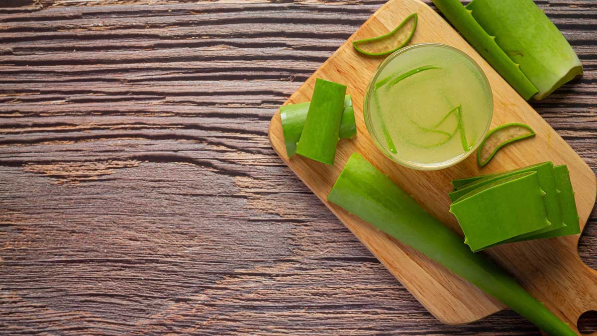 aloe vera for hand darkness